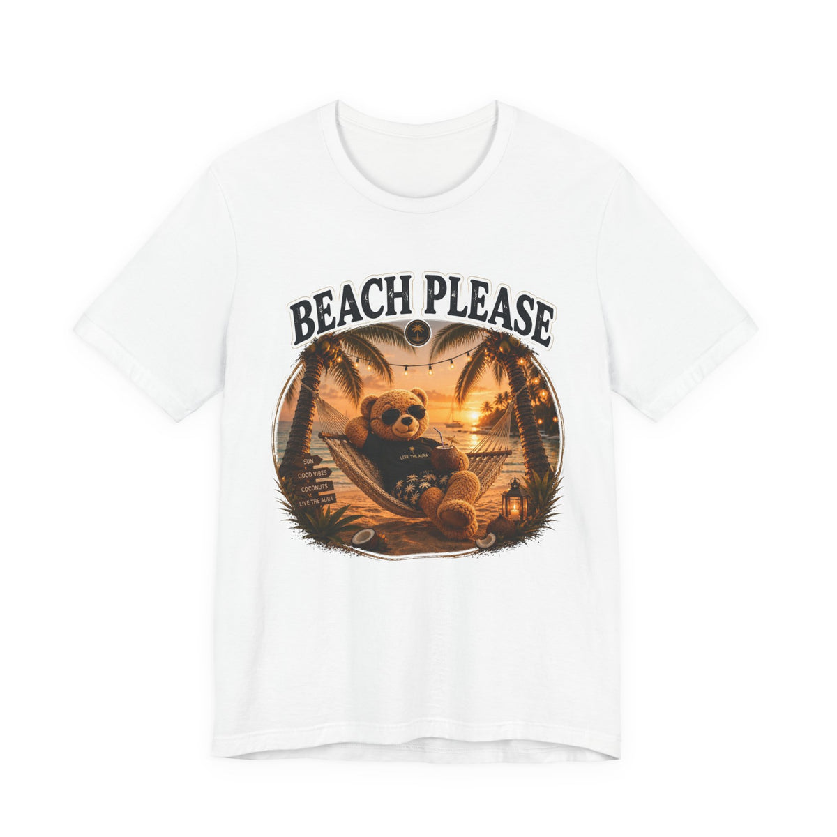 Copy of Beach Please Bear T‑Shirt