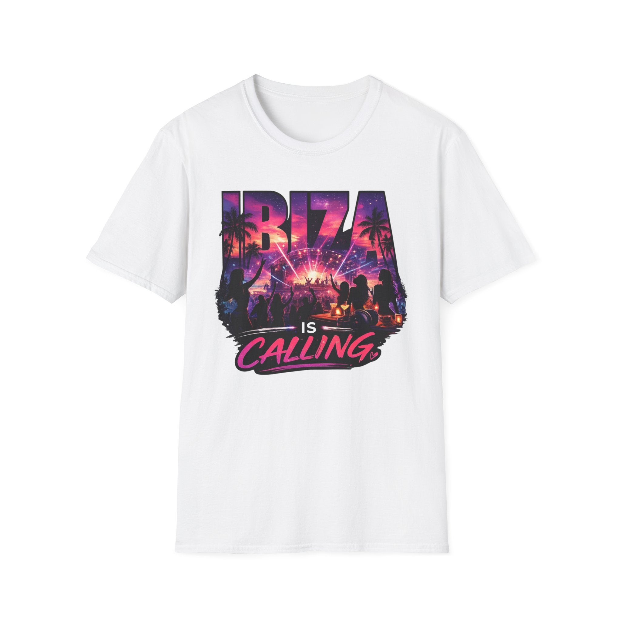 Ibiza is calling Club version T-Shirt