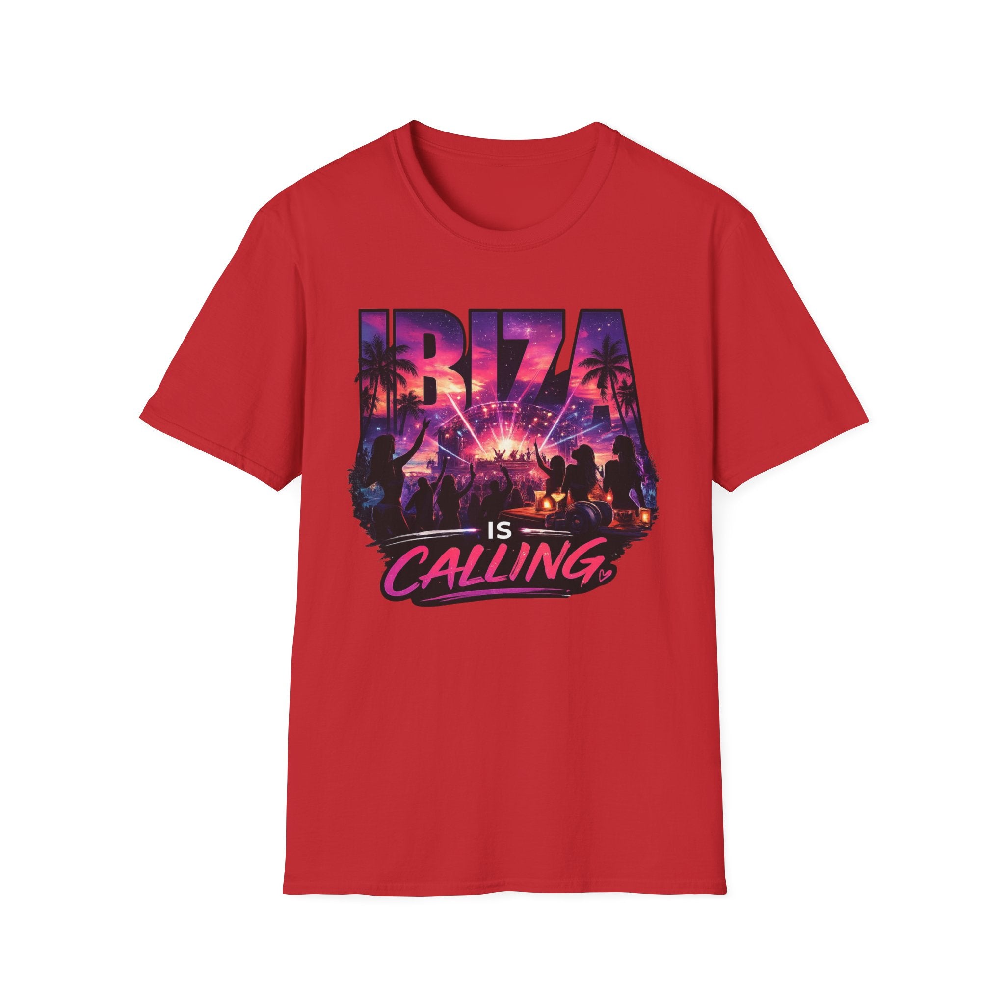 Ibiza is calling Club version T-Shirt