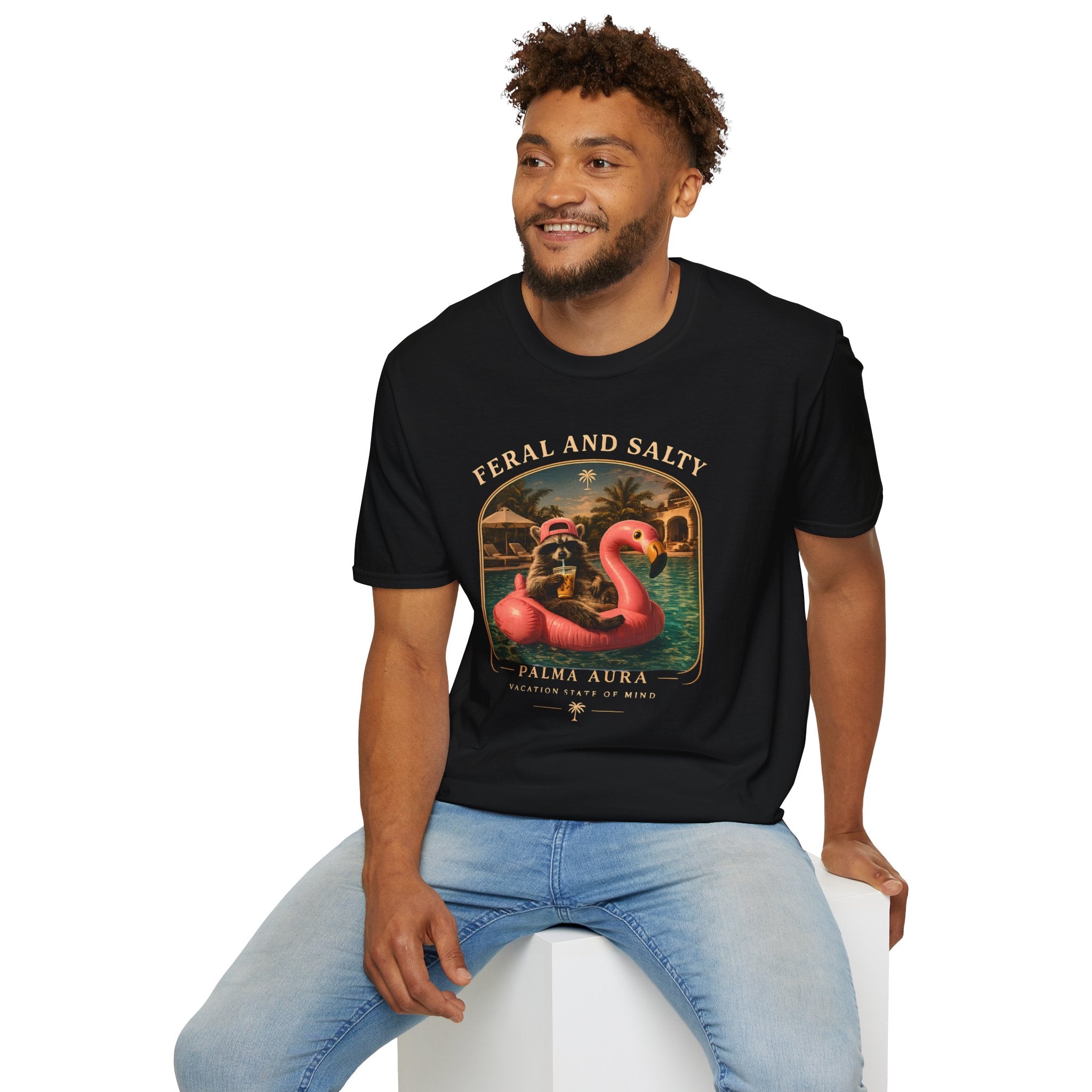 Feral and Salty Raccoon T-Shirt