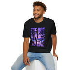 I've got a place to be purple version T-shirt