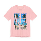 Copy of I've got a place to be blue version T‑Shirt