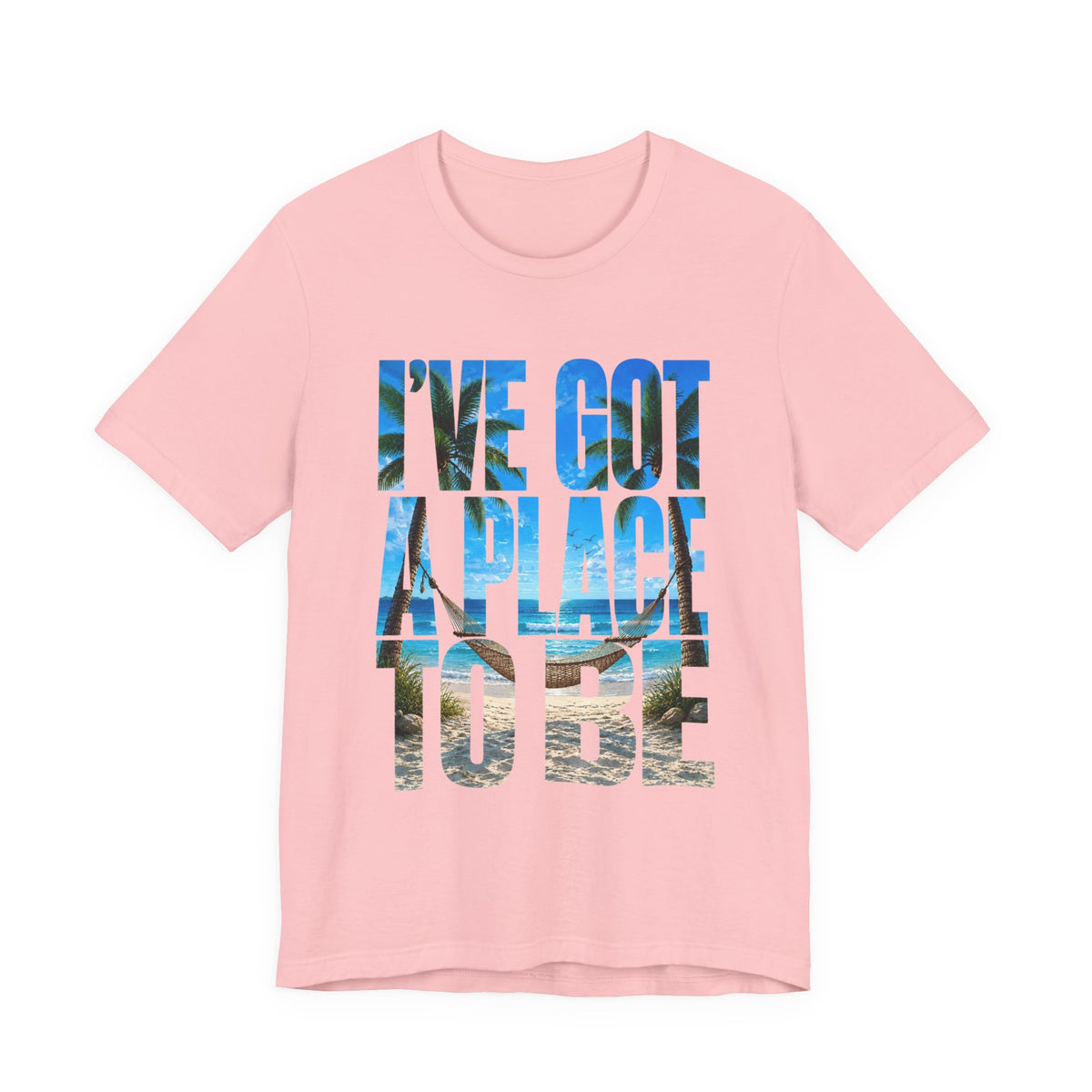 Copy of I've got a place to be blue version T‑Shirt