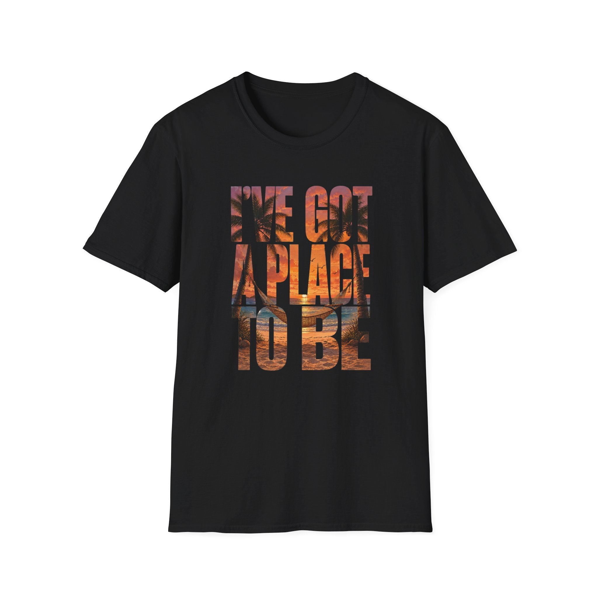I've got a place to be orange version 2 T-Shirt