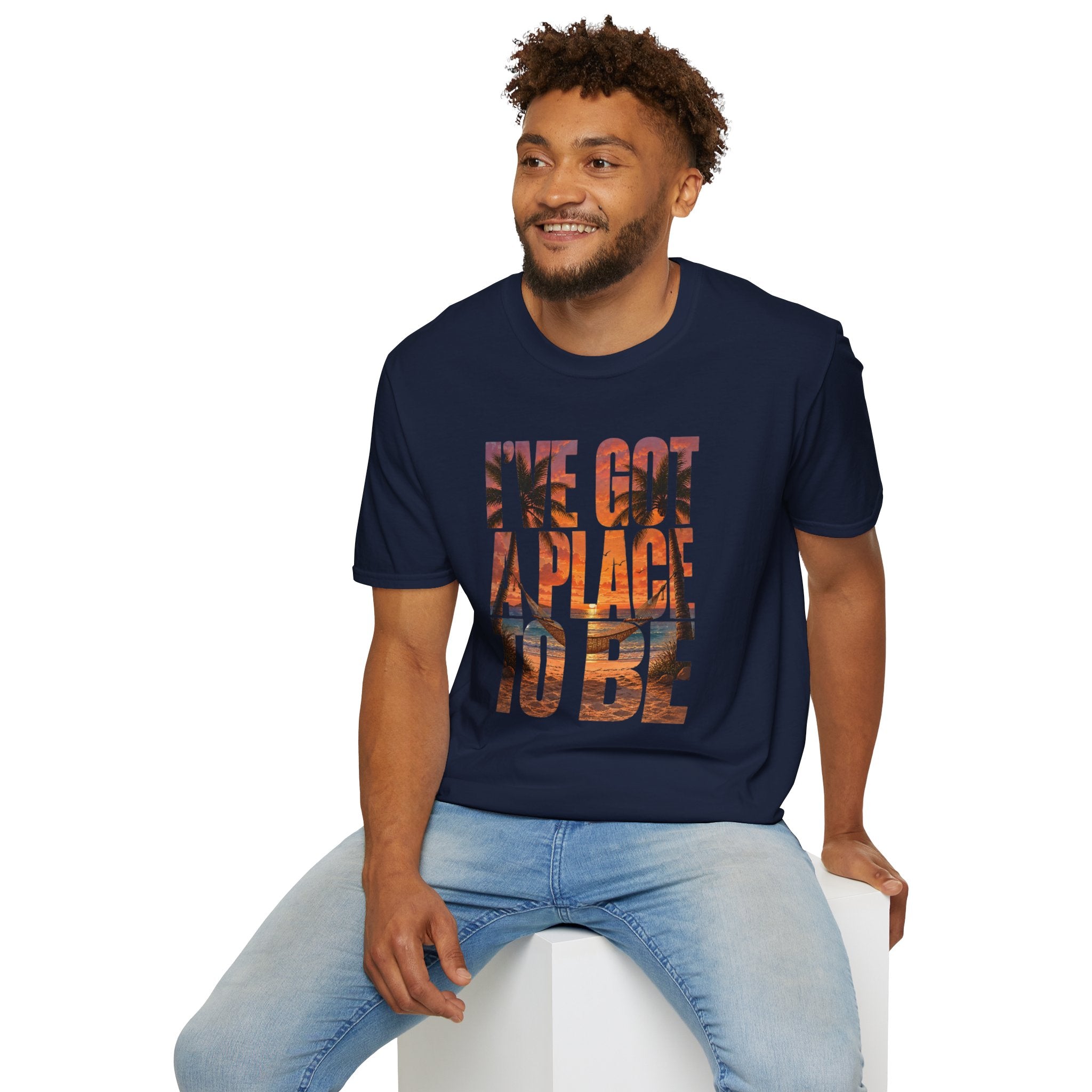 I've got a place to be orange version 2 T-Shirt