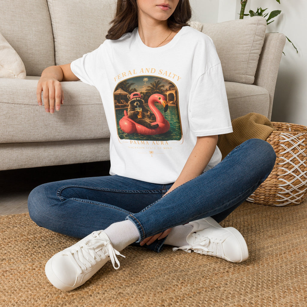 Feral and Salty Raccoon T-Shirt