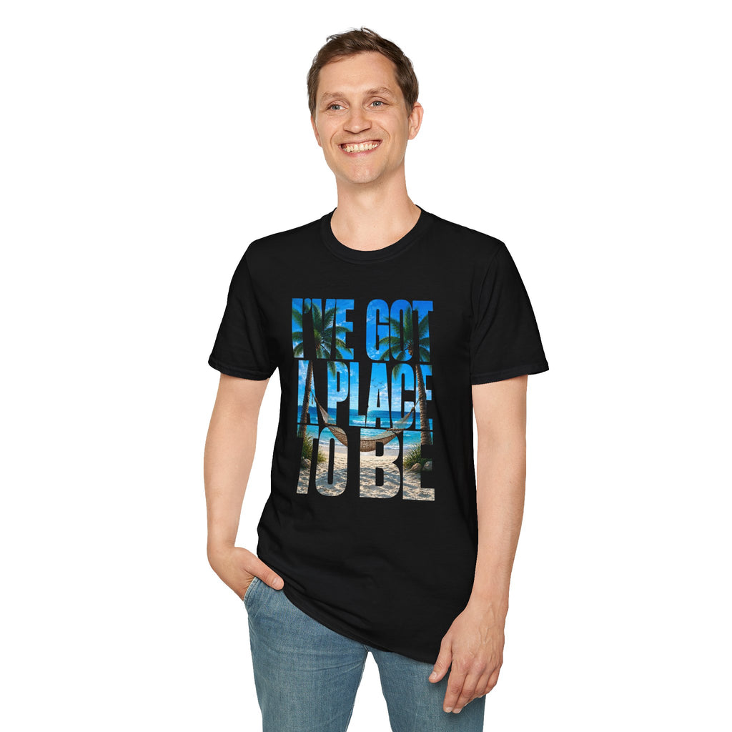 I've got a place to be blue version T-Shirt