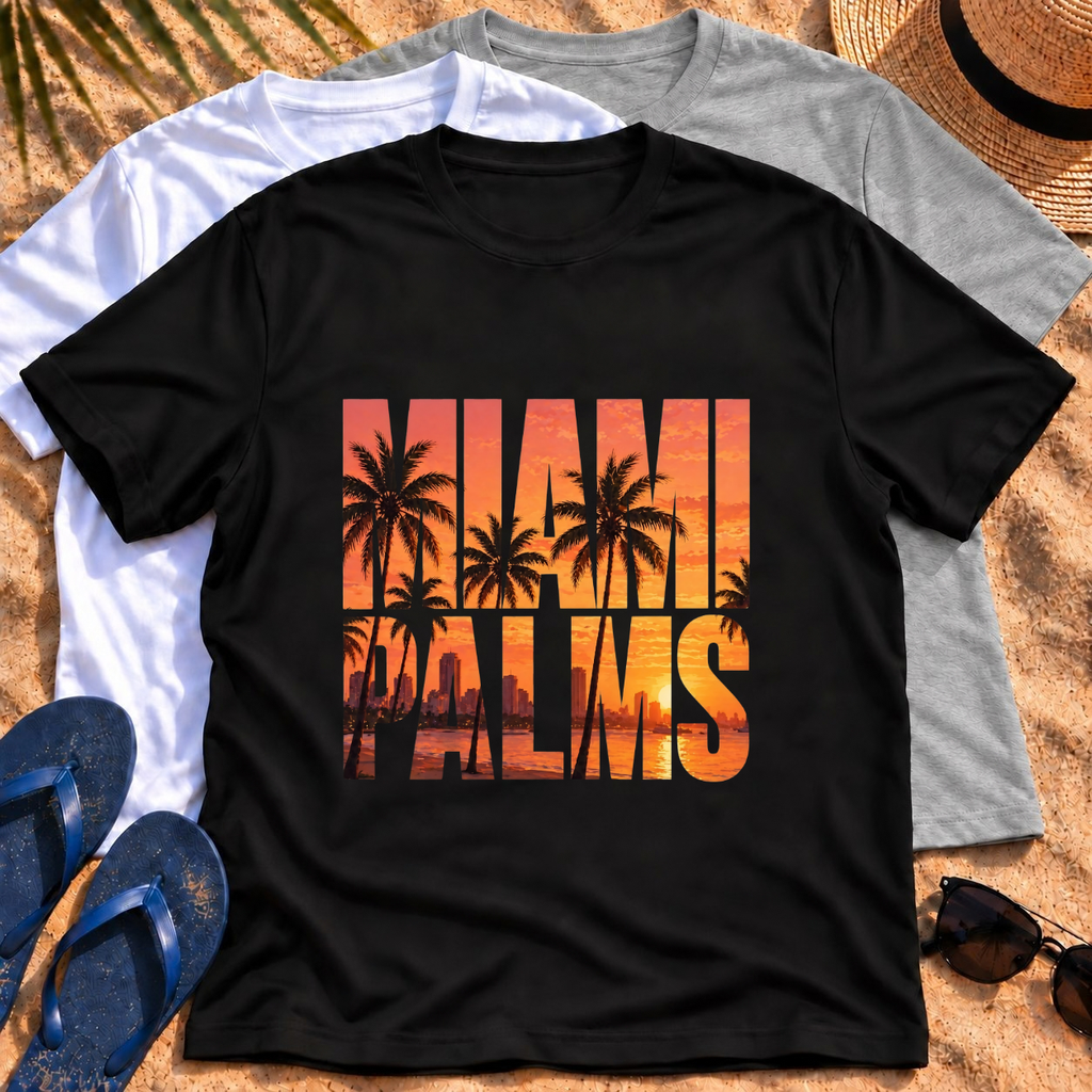 Miami Palms T‑Shirt