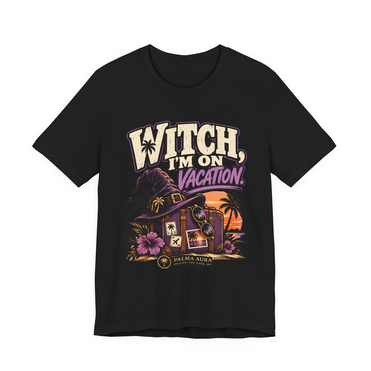Witch I'm On Vacation  T-Shirt