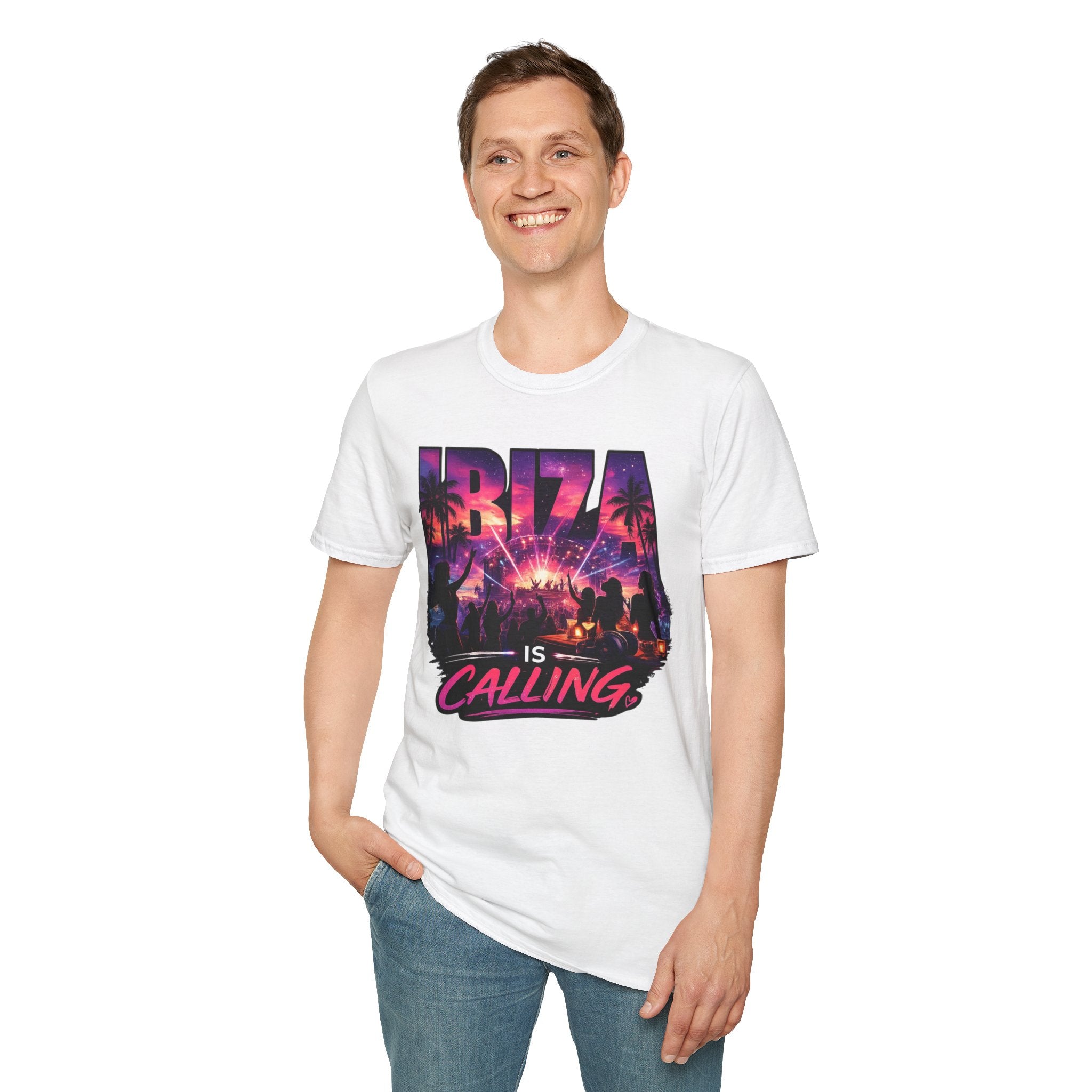 Ibiza is calling Club version T-Shirt