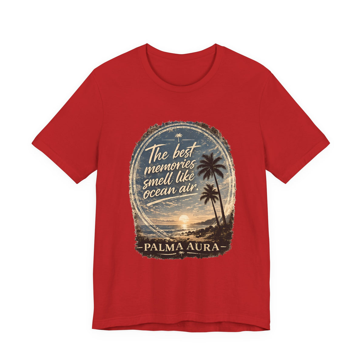 Copy of The best memories smells like ocean air T‑Shirt