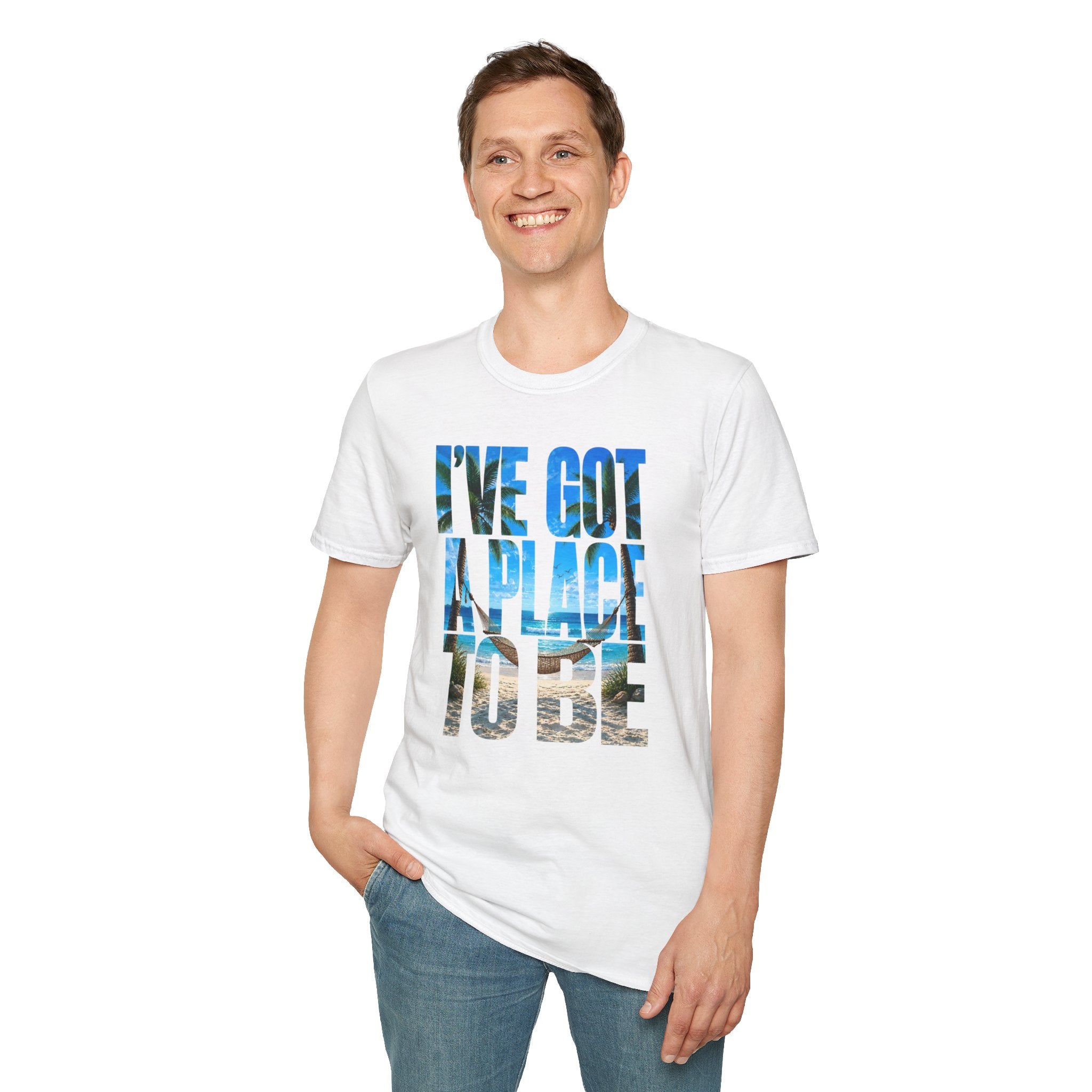 I've got a place to be blue version T-Shirt