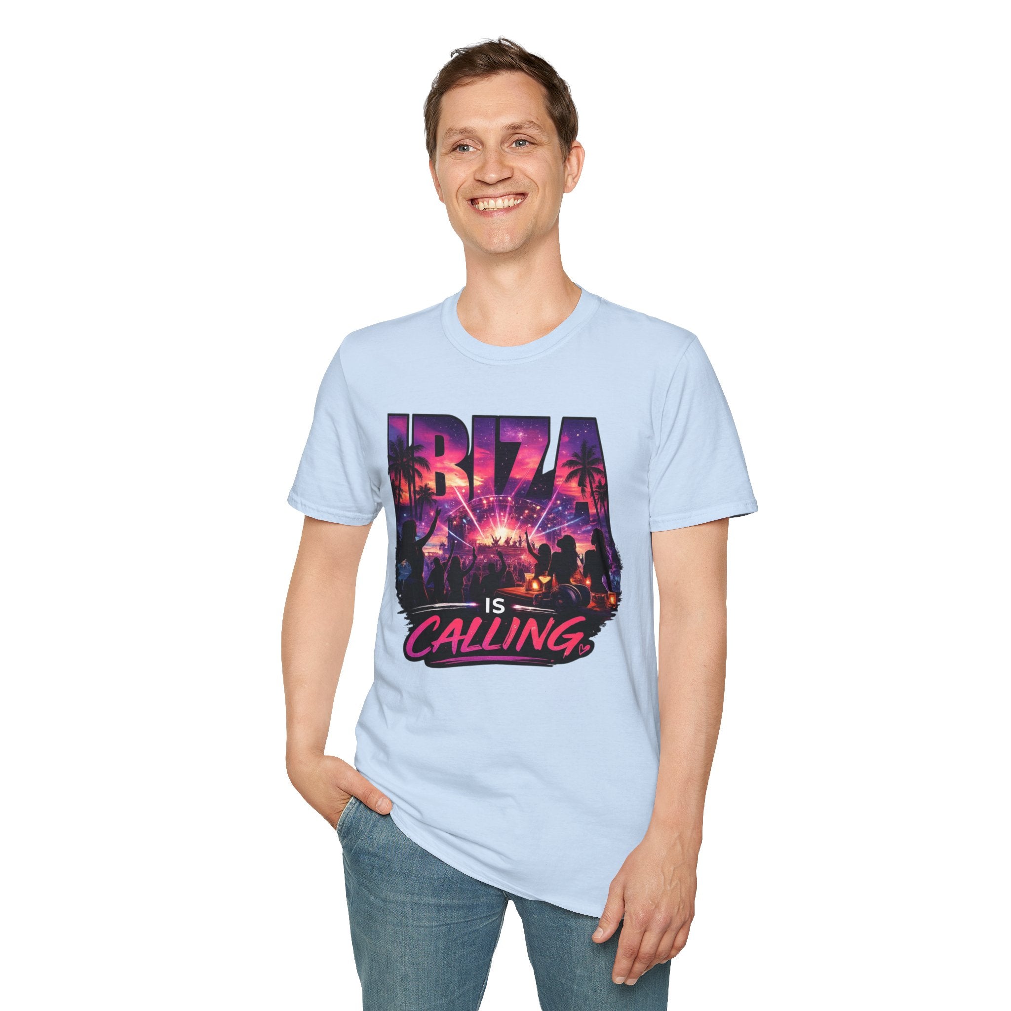 Ibiza is calling Club version T-Shirt