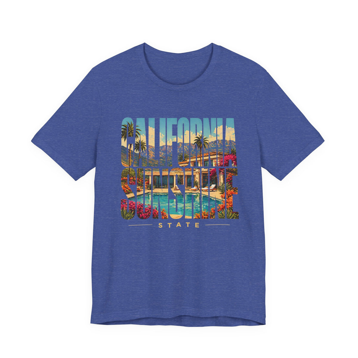 California Sunset State T‑Shirt