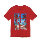 Copy of I've got a place to be blue version T‑Shirt