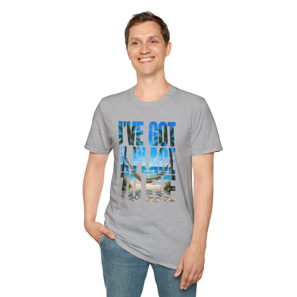 I've got a place to be blue version T-Shirt