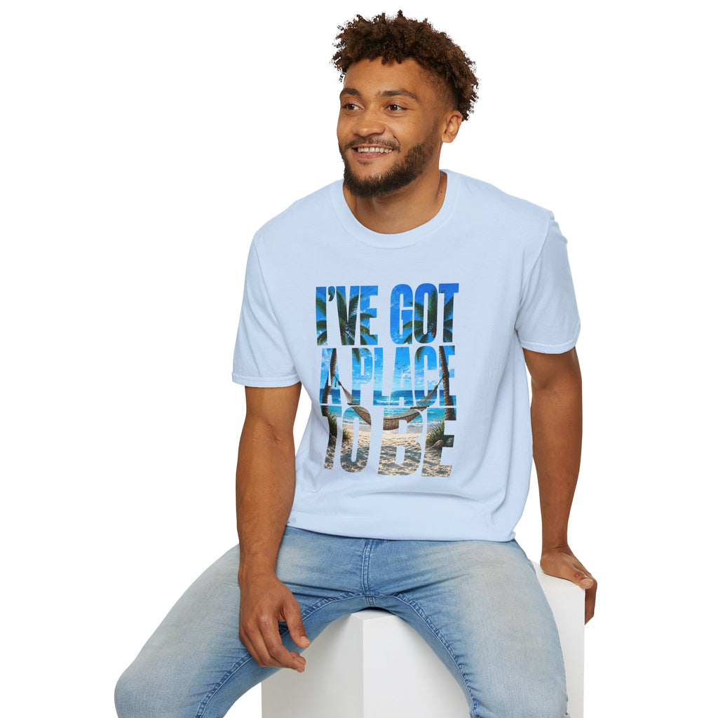 I've got a place to be blue version T-Shirt