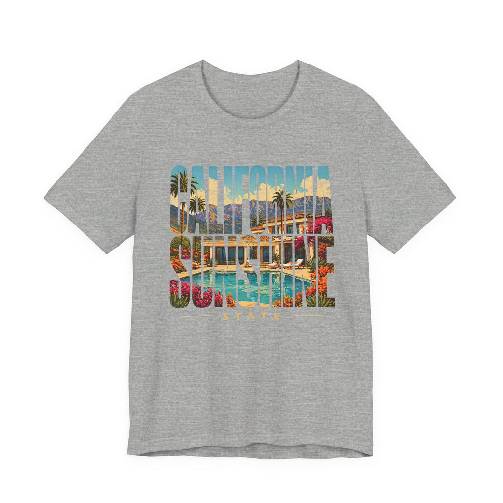 California Sunset State T‑Shirt