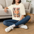 I've got a place to be orange version 2 T-Shirt
