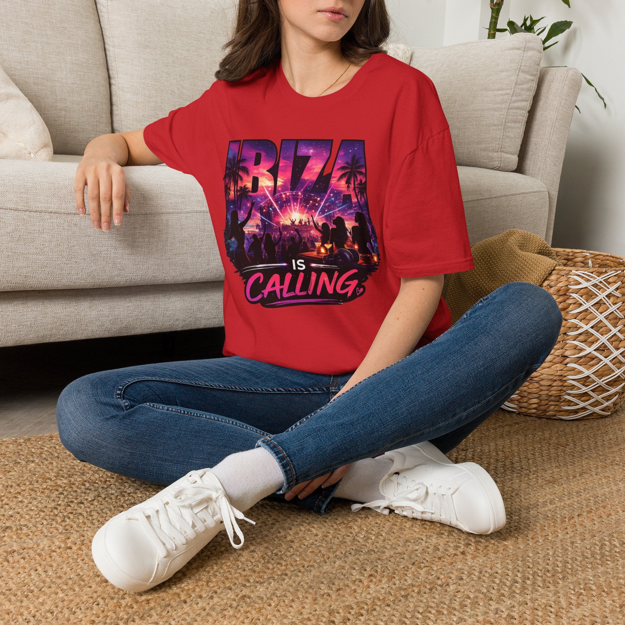 Ibiza is calling Club version T-Shirt
