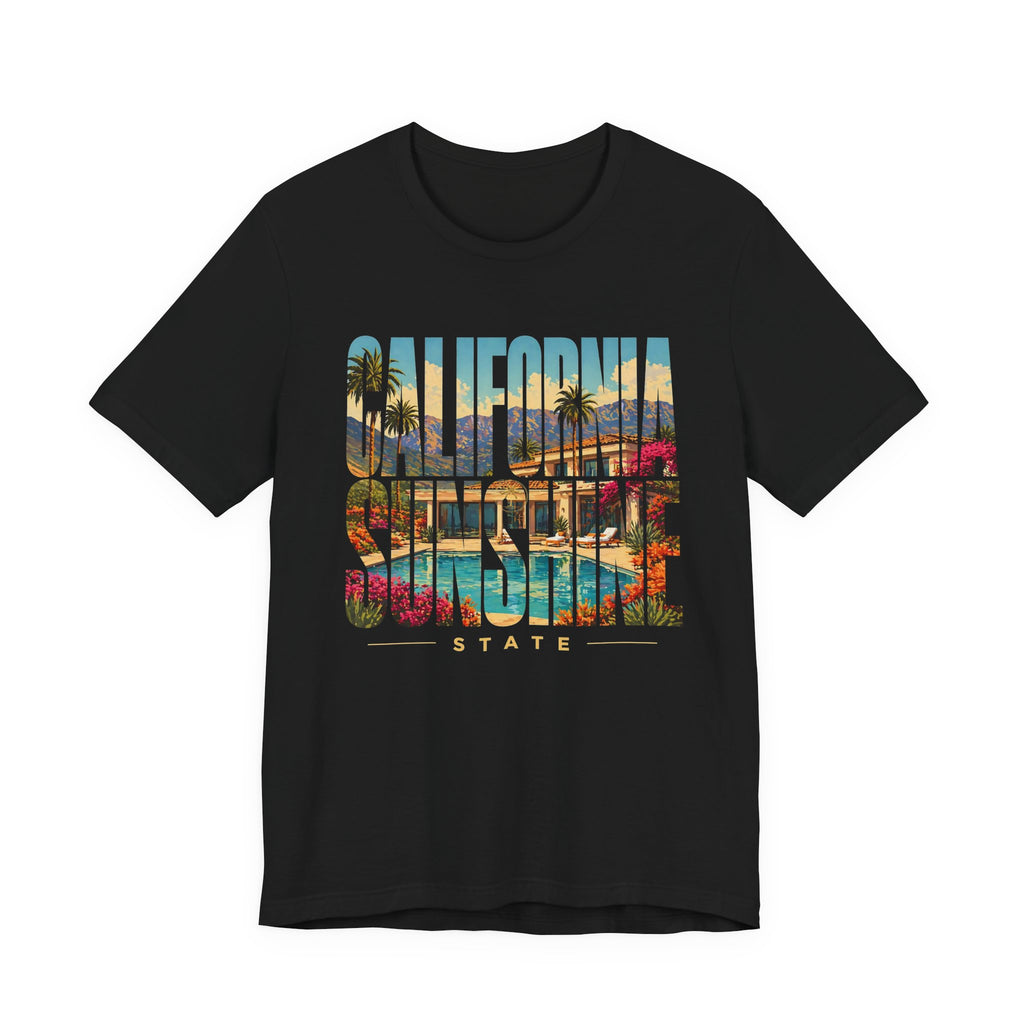 California Sunset State T‑Shirt