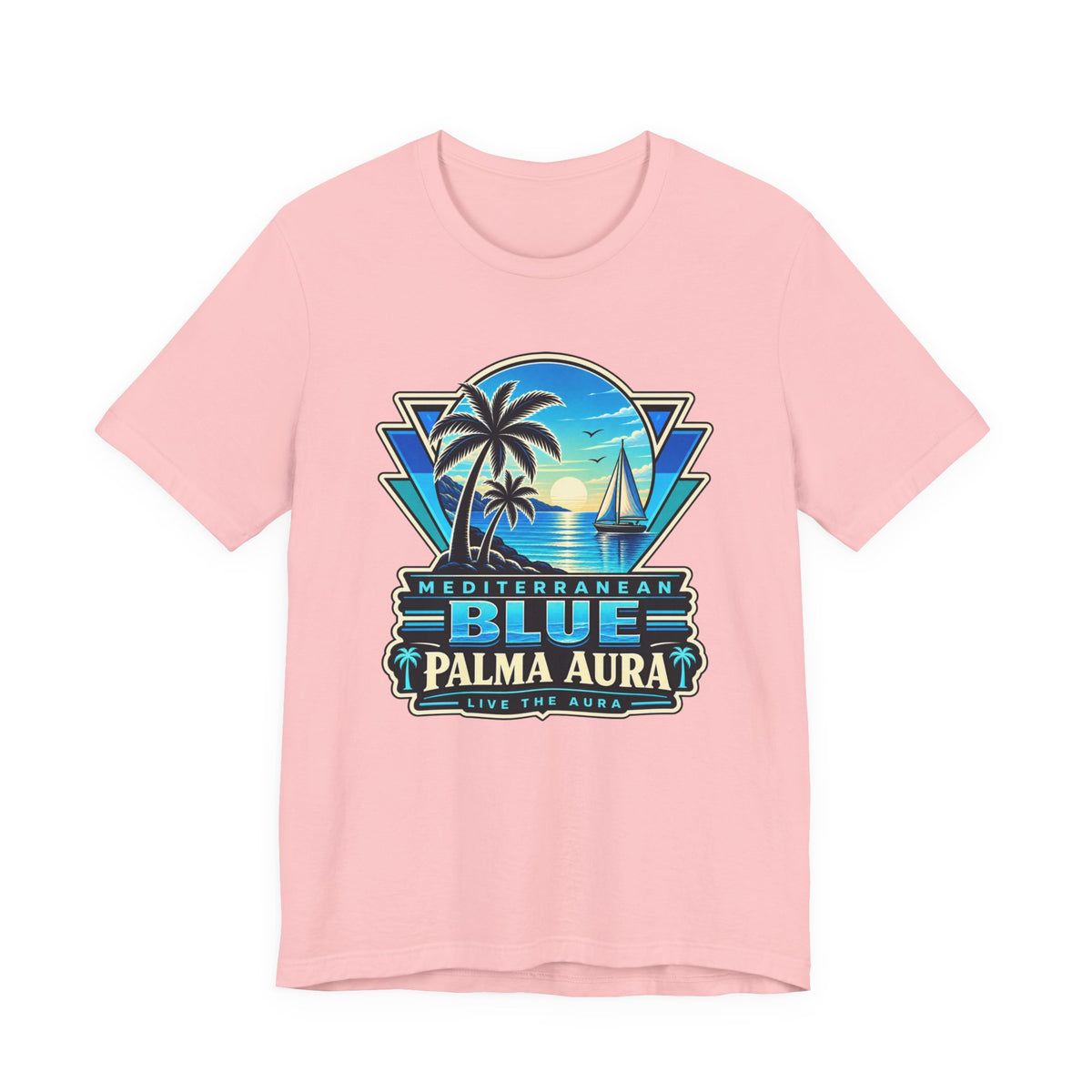 Mediterranean Blue Palma Aura T‑Shirt