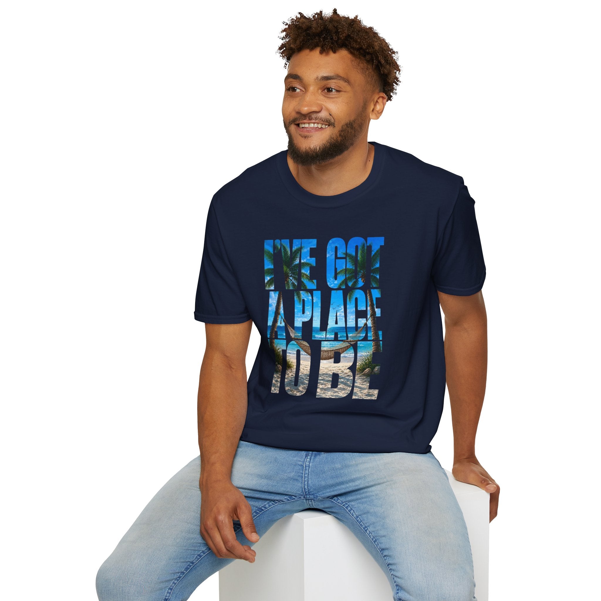 I've got a place to be blue version T-Shirt