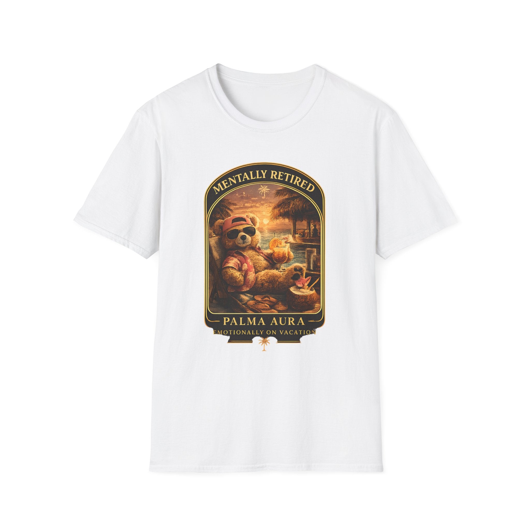 Mentally Retired Bear Version T-Shirt