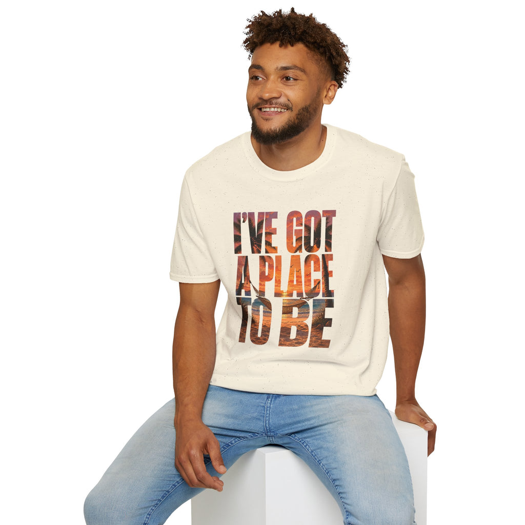 I've got a place to be orange version 2 T-Shirt