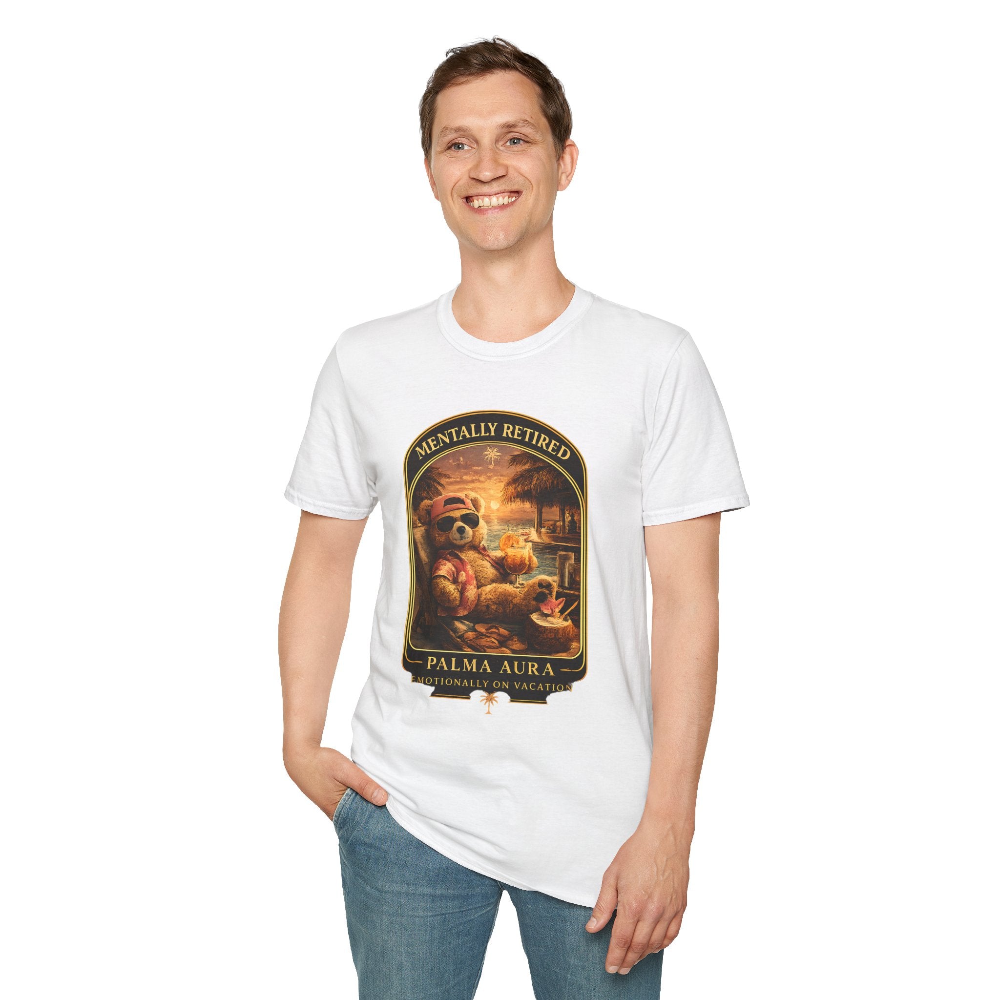 Mentally Retired Bear Version T-Shirt