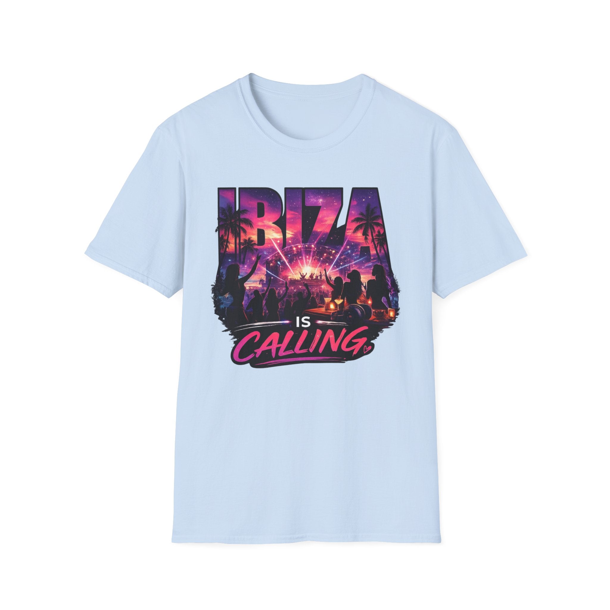 Ibiza is calling Club version T-Shirt