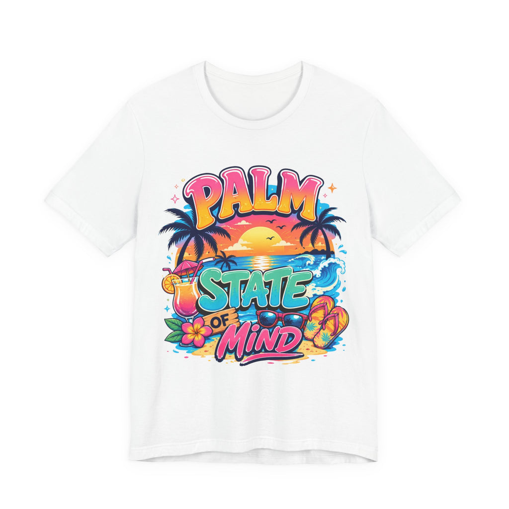 Palm State of Mind Retro T‑Shirt