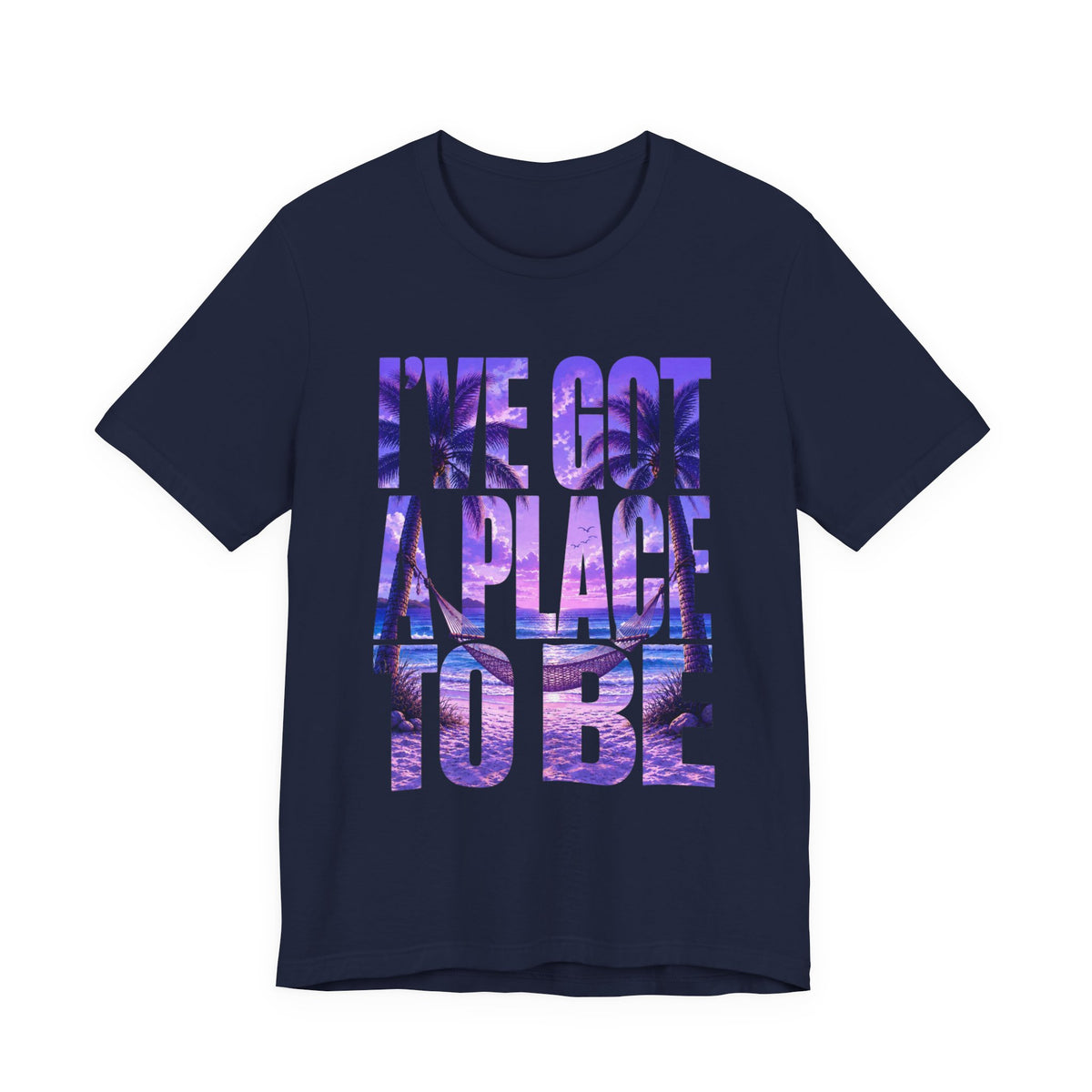 Copy of I've got a place to be purple version T‑Shirt