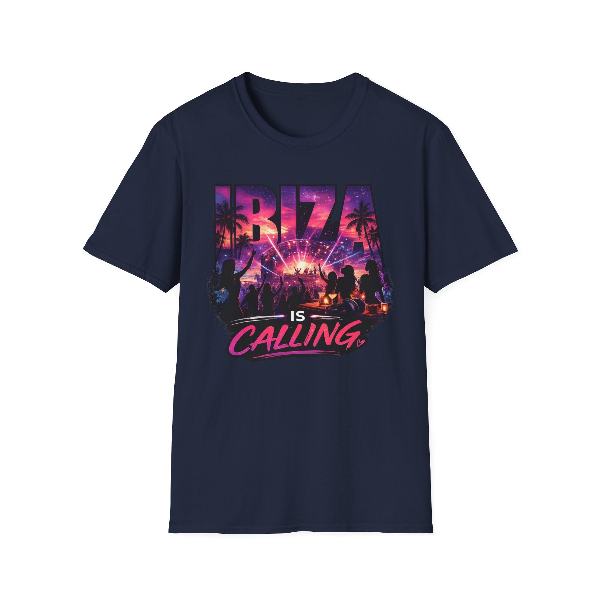Ibiza is calling Club version T-Shirt