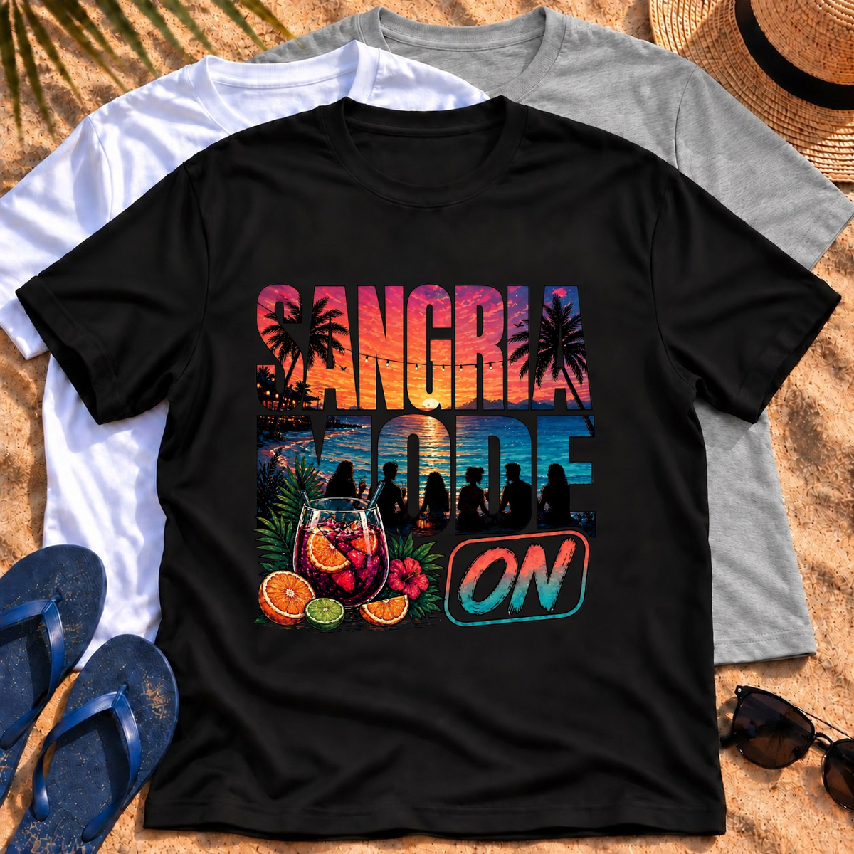 Sangria Mode On T‑Shirt