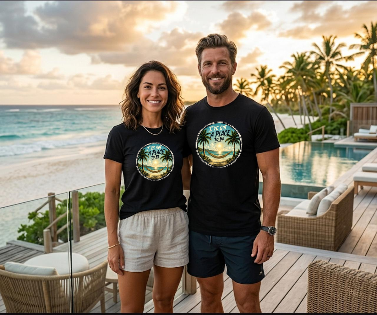 Copy of Copy of Copy of I've got a place to be T‑Shirt