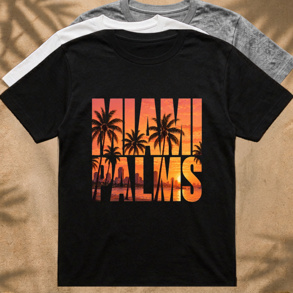 Miami Palms T‑Shirt