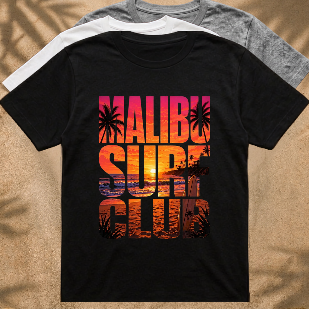 Malibu Surf Club T‑Shirt