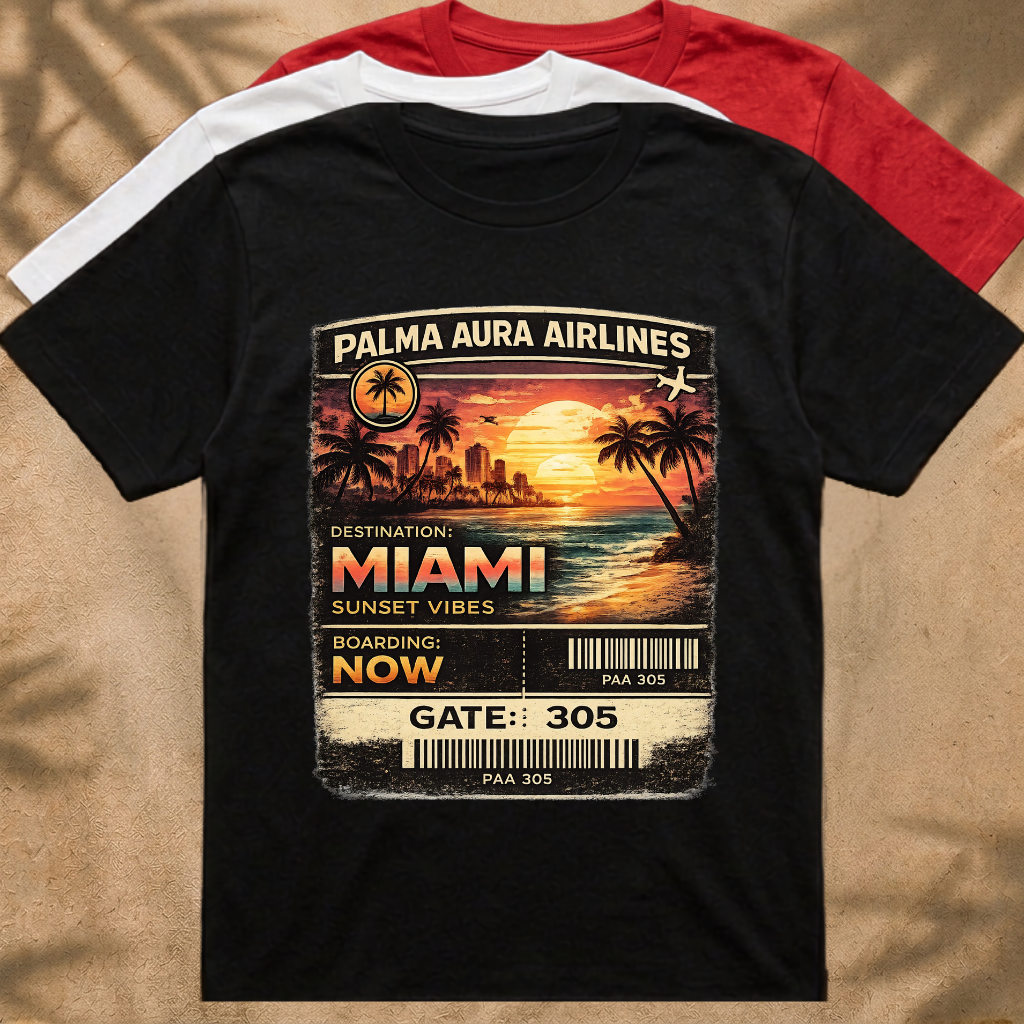 Destination Miami T‑Shirt