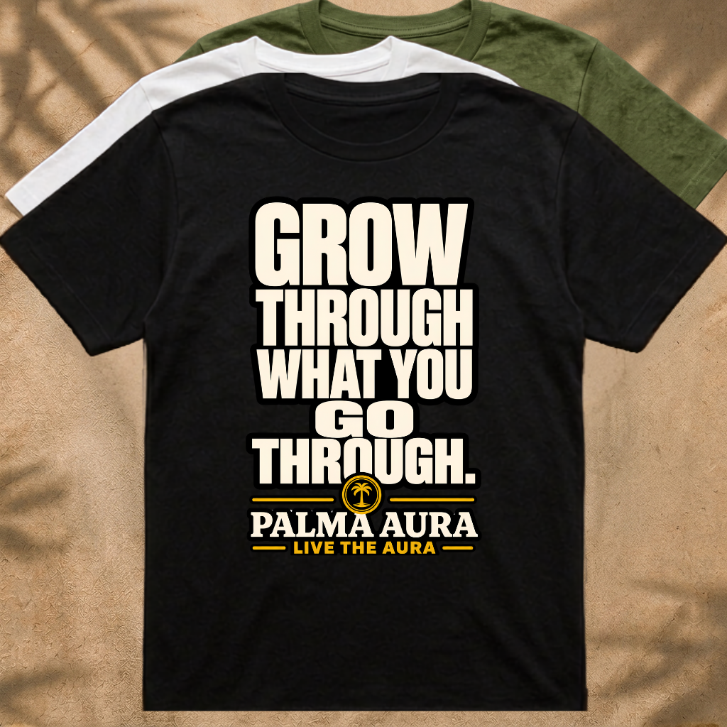Grow Through what you go through T‑Shirt