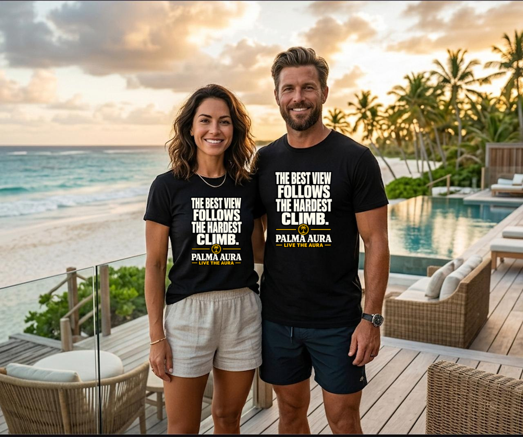 The best view follows the hardest climb T‑Shirt