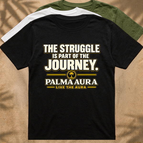 The struggle is part of the journey T‑Shirt