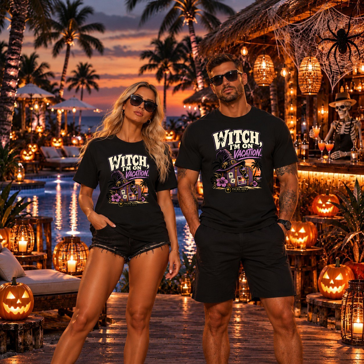 Witch I'm On Vacation  T-Shirt
