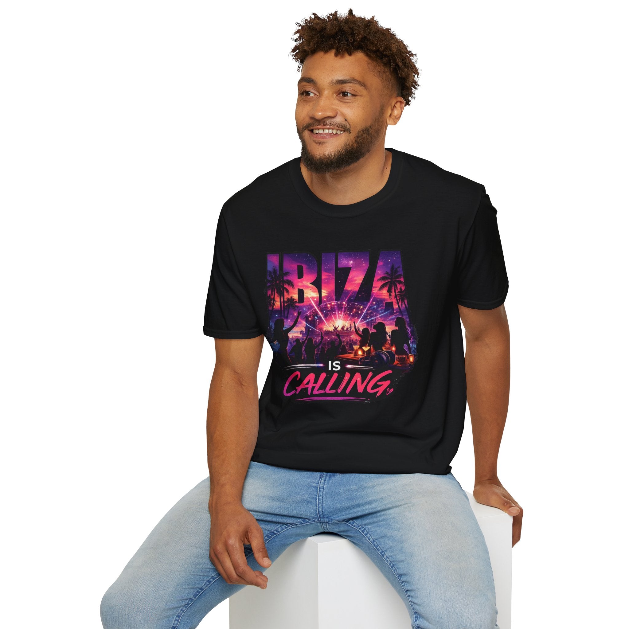 Ibiza is calling Club version T-Shirt