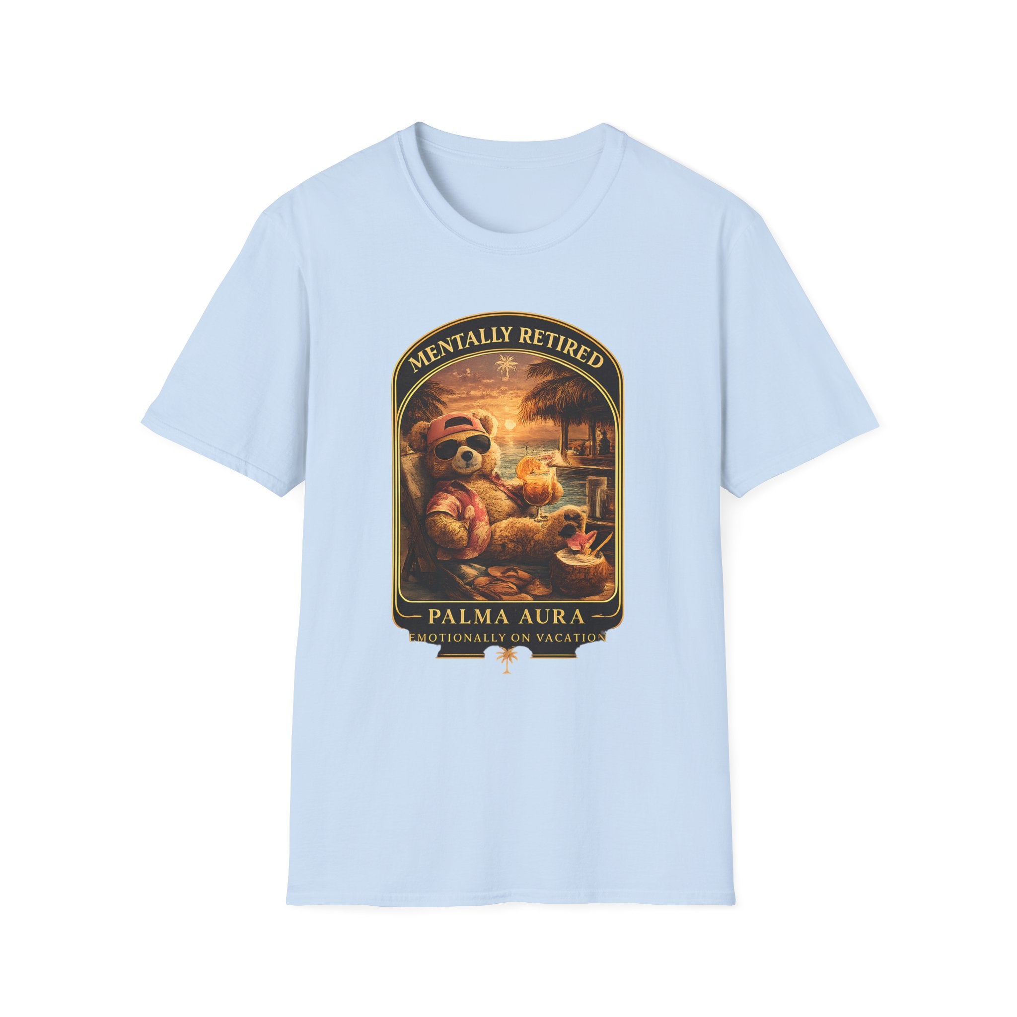 Mentally Retired Bear Version T-Shirt