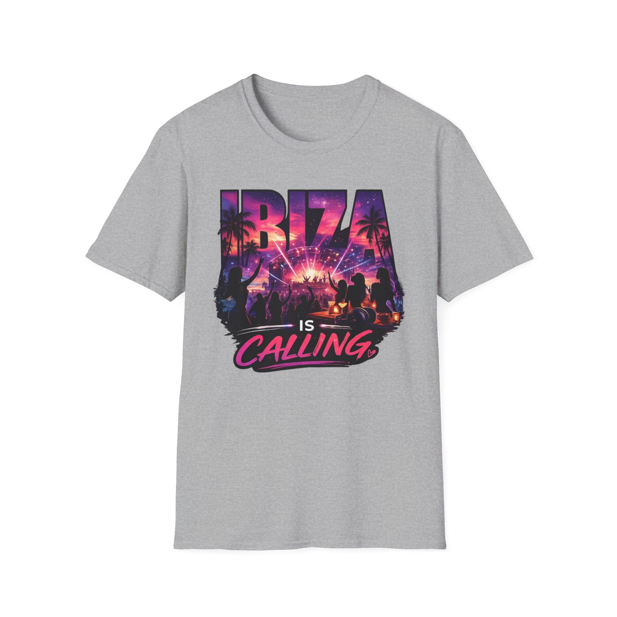 Ibiza is calling Club version T-Shirt