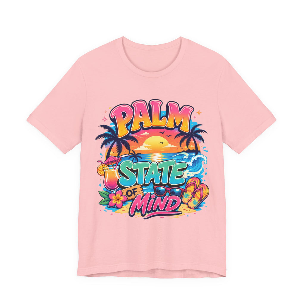 Palm State of Mind Retro T‑Shirt