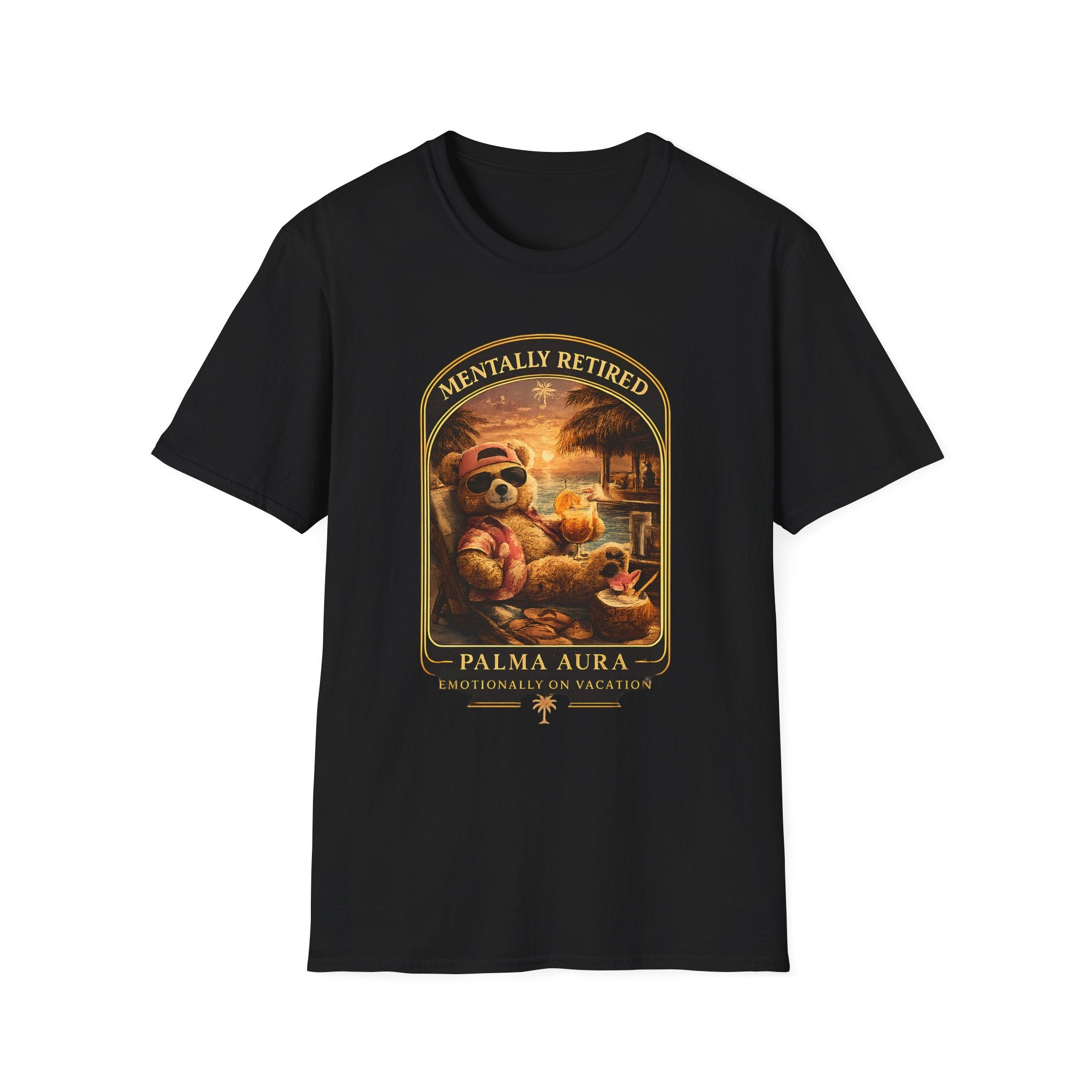 Mentally Retired Bear Version T-Shirt