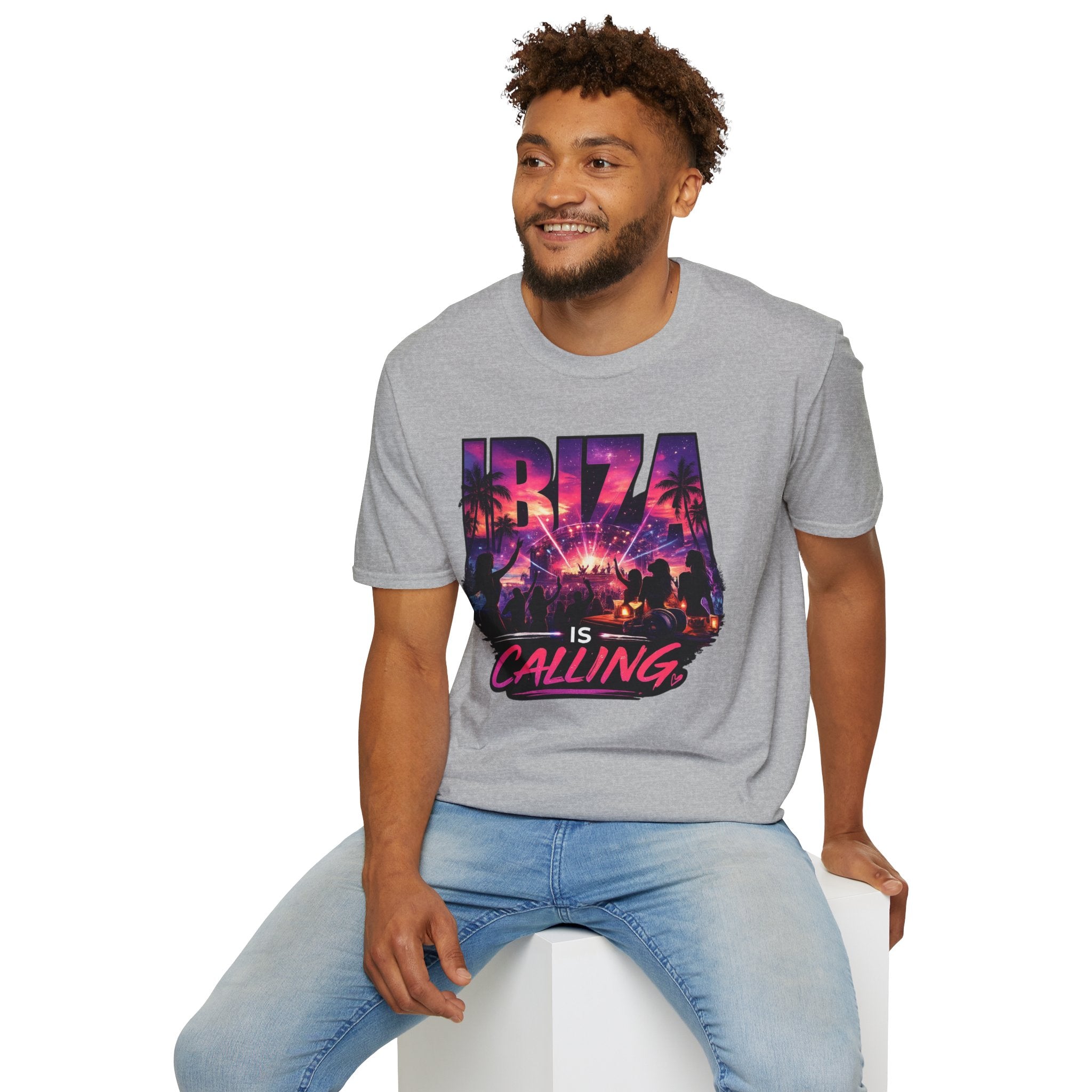 Ibiza is calling Club version T-Shirt