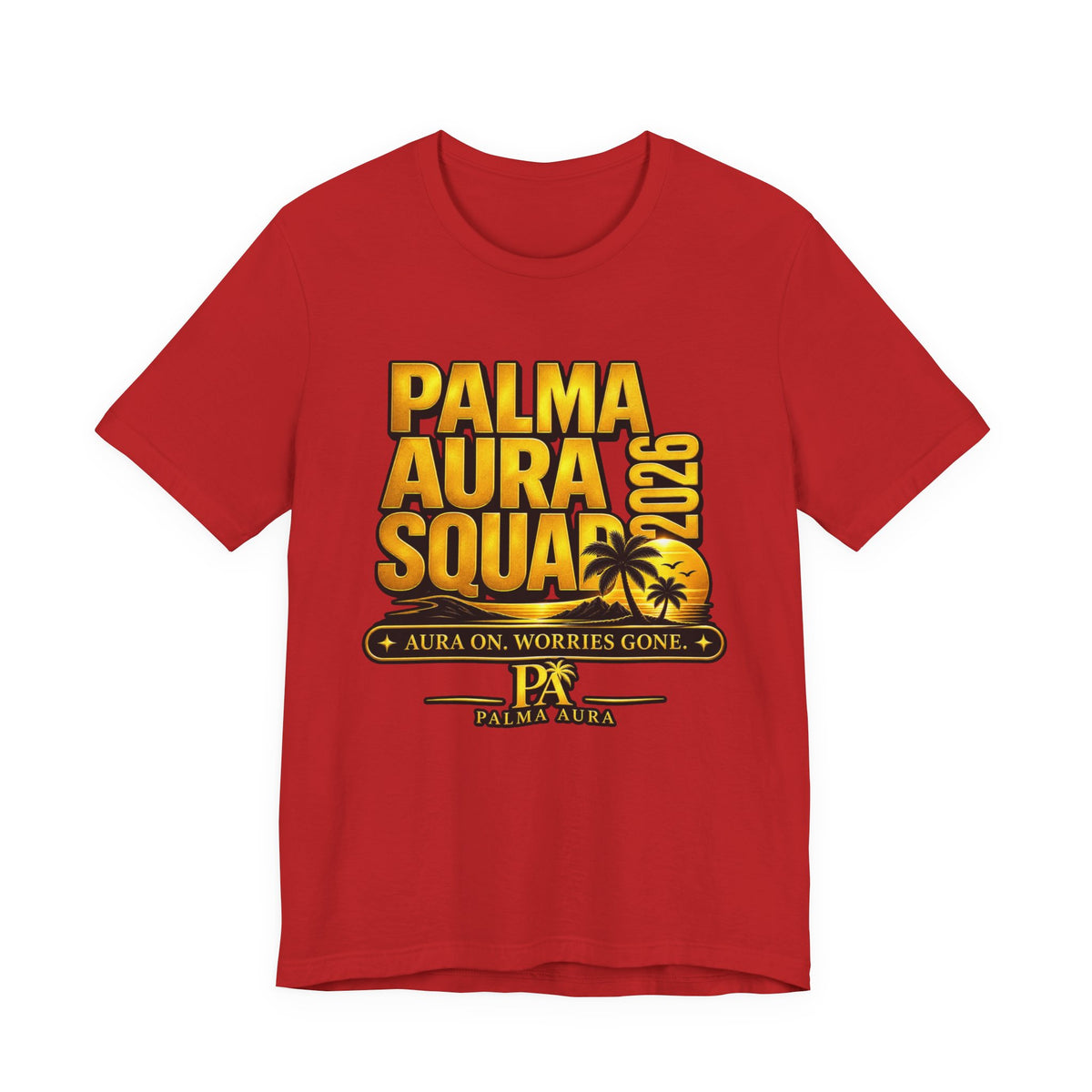 Copy of Palma Aura Squad Gold T‑Shirt